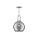 Soji One Light Pendant in Brushed Nickel/Smoked Solid Glass (452|PD601710BNSM)
