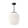 Holden One Light Pendant in Matte Black/Opal Matte Glass (452|PD541014MBOP)
