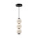 Bijou LED Pendant in Matte Black/Opal Matte Glass (452|PD530313MBOP)
