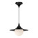 Fuji One Light Pendant in Matte Black/Opal Matte Glass (452|PD525113MBOP)