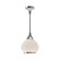 Hazel One Light Pendant in Chrome/Opal Matte Glass (452|PD524110CHOP)