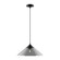 Mauer One Light Pendant in Matte Black/Smoked (452|PD521015MBSM)