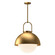 Harper One Light Pendant in Aged Gold/Opal Matte Glass (452|PD507216AGOP)
