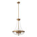 Marcel Four Light Pendant in Aged Gold (452|PD464018AG)