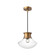 Marcel One Light Pendant in Aged Gold (452|PD464012AG)