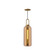 Soji One Light Pendant in Aged Gold/Copper Glass (452|PD401606AGCP)