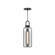Soji One Light Pendant in Matte Black/Smoked Solid Glass (452|PD401505MBSM)