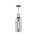 Soji One Light Pendant in Matte Black/Smoked Solid Glass (452|PD401505MBSM)