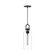Soji One Light Pendant in Clear Glass/Matte Black (452|PD401505MBCL)
