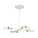 Blanco LED Pendant in Polished Nickel/Alabaster (452|PD325428PNAR)