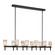 Lucian Ten Light Linear Pendant in Urban Bronze/Alabaster (452|LP338052UBAR)