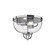 Lancaster Two Light Flush Mount in Chrome (452|FM461102CH)