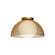 Haven One Light Flush Mount in Gold/Opal Matte Glass (452|FM402513GDOP)