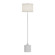 Issa One Light Floor Lamp in White/Ivory Linen (452|FL418761WHIL)