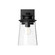 Quincy One Light Exterior Wall Mount in Clear Bubble Glass/Textured Black (452|EW533006BKCB)