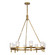 Lucian Eight Light Chandelier in Vintage Brass/Clear Crystal (452|CH338836VBCC)