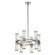 Revolve 12 Light Chandelier in Clear Glass/Polished Nickel (452|CH309066PNCG)