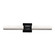 Zigrina Two Light Wall Sconce in Satin Brushed Black (360|WS11753E262SBBG9)