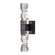 Mamadim LED Wall Sconce in Satin Brushed Black (360|WS11324LED23x3SBB)