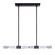Mamadim LED Linear Pendant in Satin Brushed Black (360|PL11348LED492x2SBB)