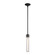 Zigrina One Light Pendant in Satin Brushed Black (360|P11708E26SBBKPNG1)