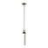 Zigrina One Light Pendant in Satin Brushed Black (360|P11707E26PNKSBBG9)