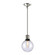 Zigrina One Light Pendant in Polished Nickel (360|P11707E26PNKSBBG11)