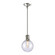 Zigrina One Light Pendant in Polished Nickel (360|P11707E26PNG11)