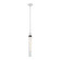 Zigrina One Light Pendant in Matte White (360|P11706E26MWKSBBG2)