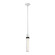 Zigrina One Light Pendant in Matte White (360|P11706E26MWKSBBG1)