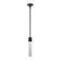 Zigrina LED Pendant in Satin Brushed Black (360|P11704LEDSBBG3)