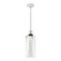 Zigrina LED Pendant in Matte White (360|P11702LEDMWKSBBG14)