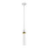 Zigrina LED Pendant in Matte White (360|P11702LEDMWKAGBG5)