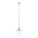 Zigrina LED Pendant in Matte White (360|P11702LEDMWG11)