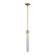 Zigrina LED Pendant in Aged Brass (360|P11701LEDAGBG4)