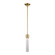 Zigrina LED Pendant in Aged Brass (360|P11701LEDAGBG3)