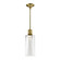 Zigrina LED Pendant in Aged Brass (360|P11701LEDAGBG14)