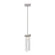 Waterfall One Light Mini Pendant in Polished Nickel (360|MP400511PN)