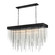 Waterfall 27 Light Chandelier in Satin Brushed Black (360|CD1041427SBB)