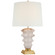 Luxor LED Table Lamp in Alabaster and Hand-Rubbed Antique Brass (268|TOB3553ALBHABL)