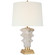 Luxor LED Table Lamp in Alabaster and Hand-Rubbed Antique Brass (268|TOB3552ALBHABL)