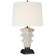 Luxor LED Table Lamp in Alabaster and Bronze (268|TOB3552ALBBZL)