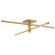 Axis LED Flush Mount in Antique-Burnished Brass (268|KW4731AB)