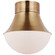 Precision LED Flush Mount in Antique-Burnished Brass (268|KW4094ABWG)