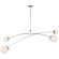 Prescott LED Chandelier in Polished Nickel (268|KS5406PNWG)