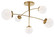 Prescott Five Light Chandelier in Bronze (268|KS5403BZCG)