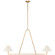 Ashton LED Chandelier in Gilded Iron (268|CHC5340GIL)