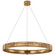 Kayden LED Chandelier in Antique-Burnished Brass and Natural Abaca (268|CHC5040ABNAB)