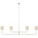 Go Lightly LED Chandelier in Polished Nickel (268|BBL5087PNCW)