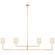 Go Lightly LED Chandelier in Gild (268|BBL5087GL)